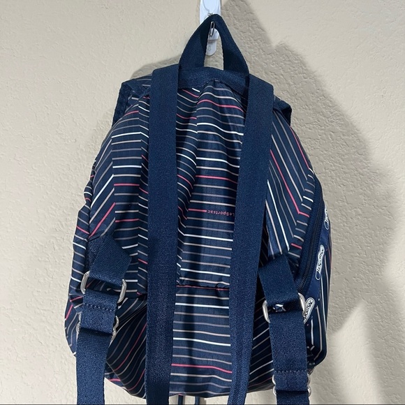 LESPORTSAC-Small Edie Drawstring Backpack Bag In Floral Euphoria EUC Daily Use - Picture 2 of 9